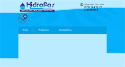 Desktop Screenshot of hidrofas.com